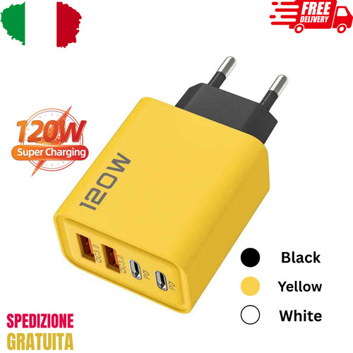 Caricabatteria rapido 120w - rapido,
