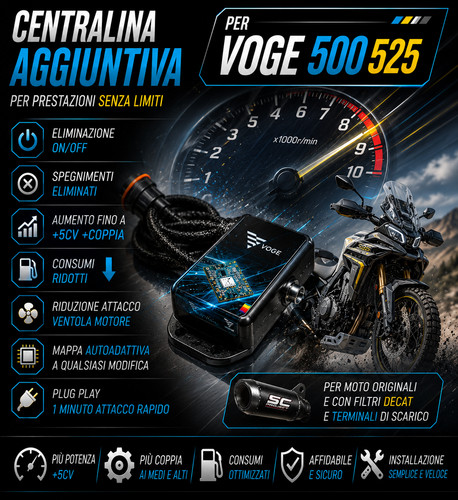 Centralina racing new voge 500 - centralina,